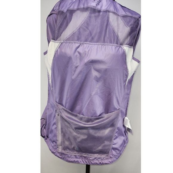 Pearl Izumi Elite Women's Purple Convertible Cycling / Running Jacket Size M - Picture 4 of 11